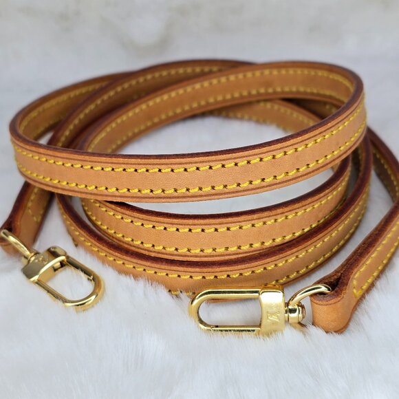 LOUIS VUITTON Leather Shoulder Strap - Picture 1 of 6